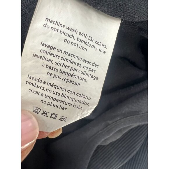 We Wore What Small Black Athleisure Biker Romper Square Neck Jumpsuit One Piece - Picture 7 of 13